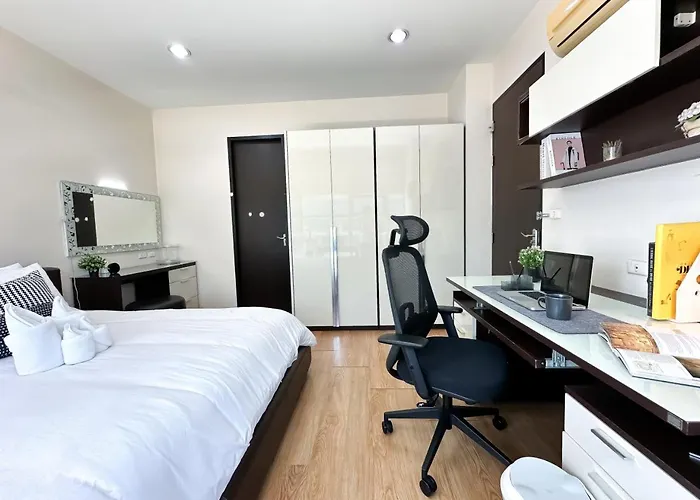 Centralized High-rise - Ultra Fast Wifi - Ratchathewi 公寓 曼谷